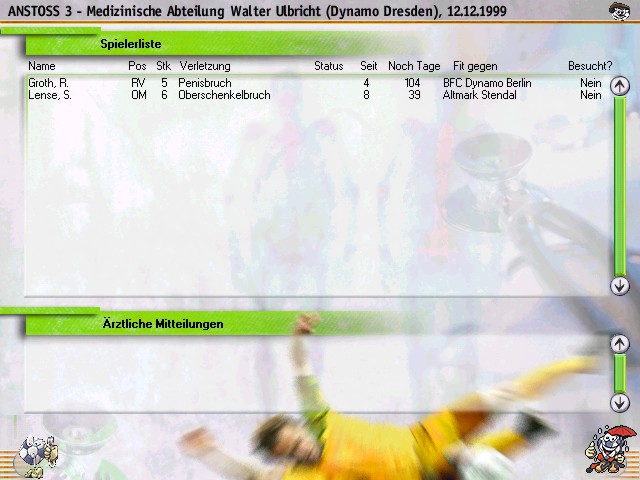 upsa, dat tut sicher weh